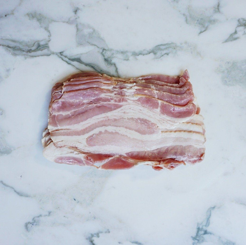 Bacon Rindless Streaky (1kg pack) Vics Meat