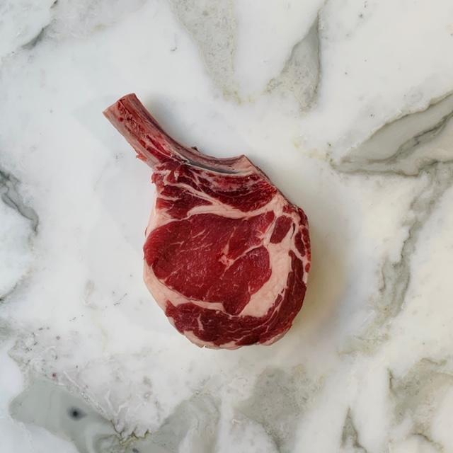 Beef Rib Eye Steak Grass Fed Dry Aged (1 piece approx. 400-450g) Vic's Meat