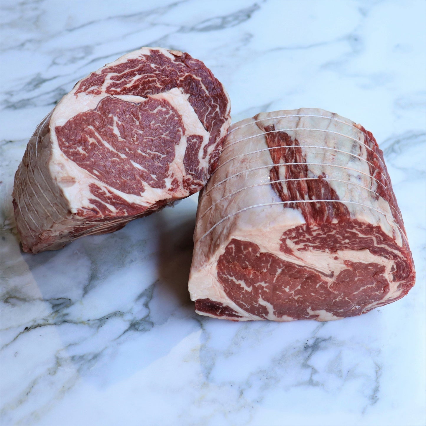 Beef Scotch Fillet Roast Hand Tied Black Onyx Rangers Valley 1.5kg x 2 Pieces Thermoform Vac Vic's Meat