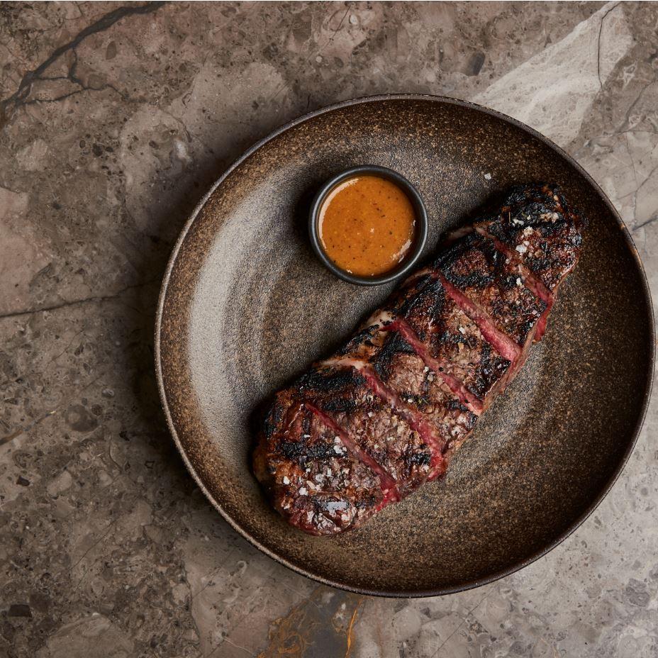 Beef Sirloin Steak Black Onyx Rangers Valley 250g x 2 Pieces Map 60mm Vic's Meat