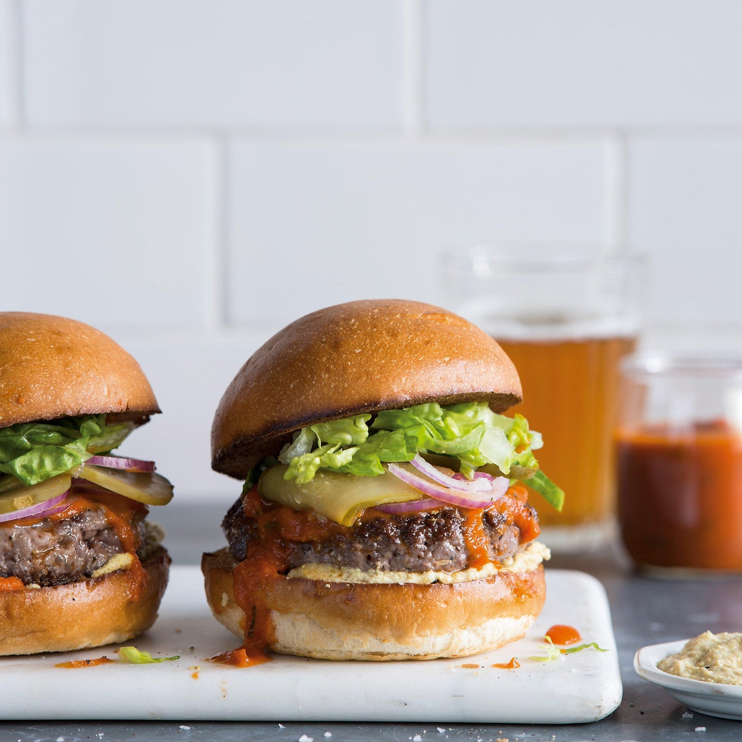 B.Y.O.B - BUILD YOUR OWN BURGER Kit Items Individually Packed Vic's Meat