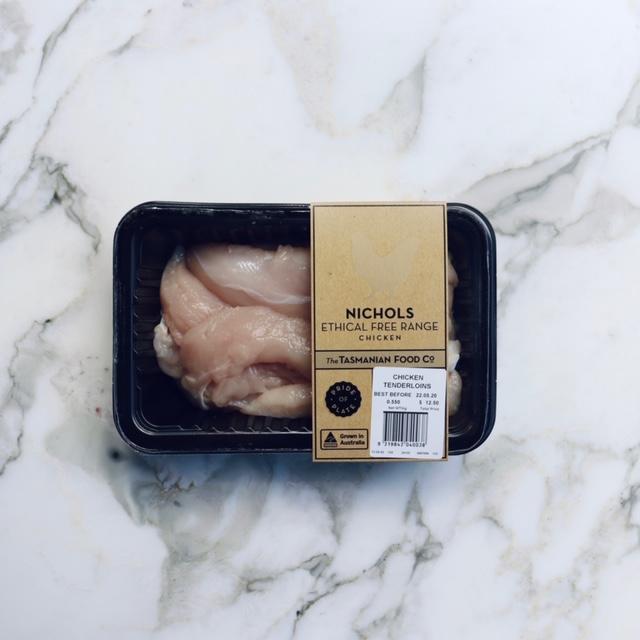 Chicken Tenderloin Nichols Ethical Free Range (550 - 650g) Vic's Meat