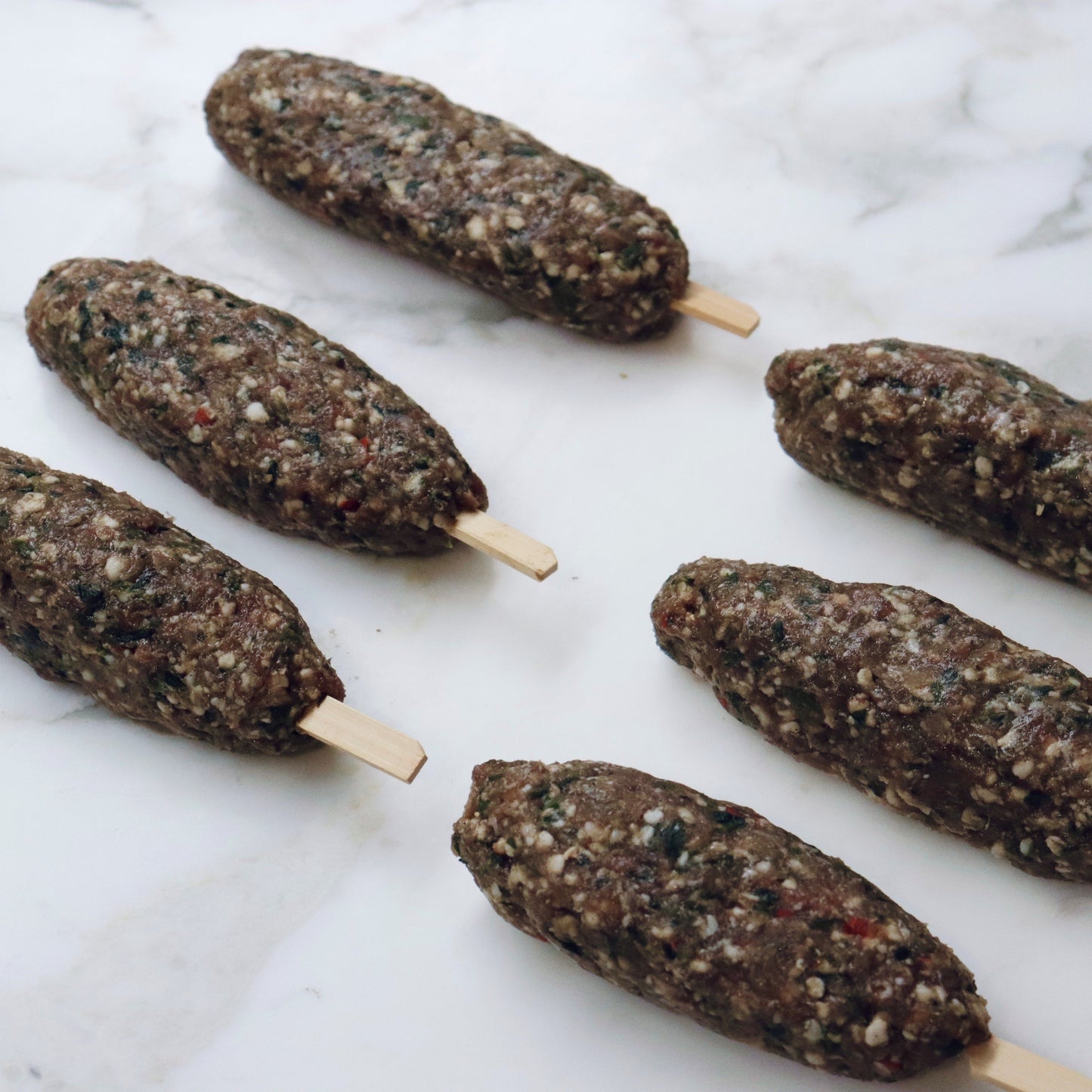 Lamb Kofta 115g x 6 Pieces Map 40mm Vic's Meat
