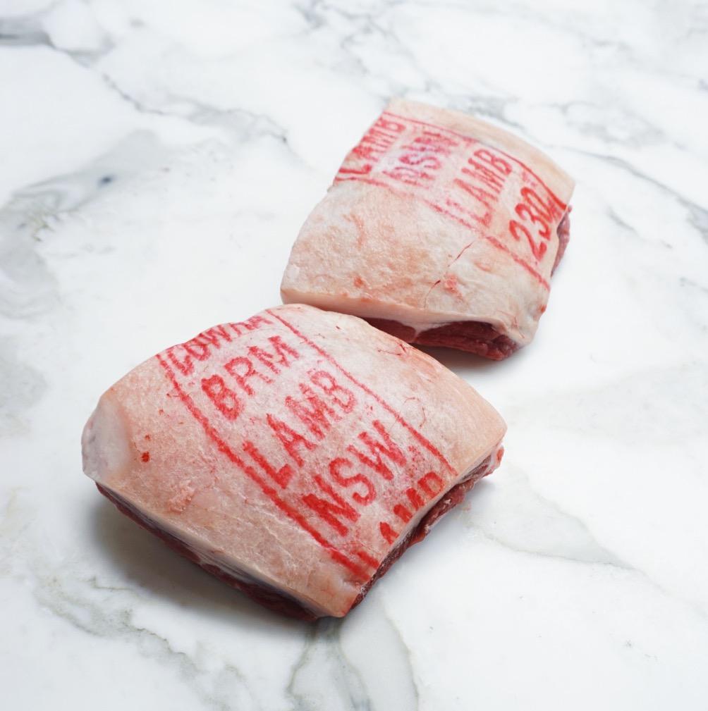 Lamb Rump Cap On Free Range (2x pieces by 300g approx. 600-700g) Vic's Meat