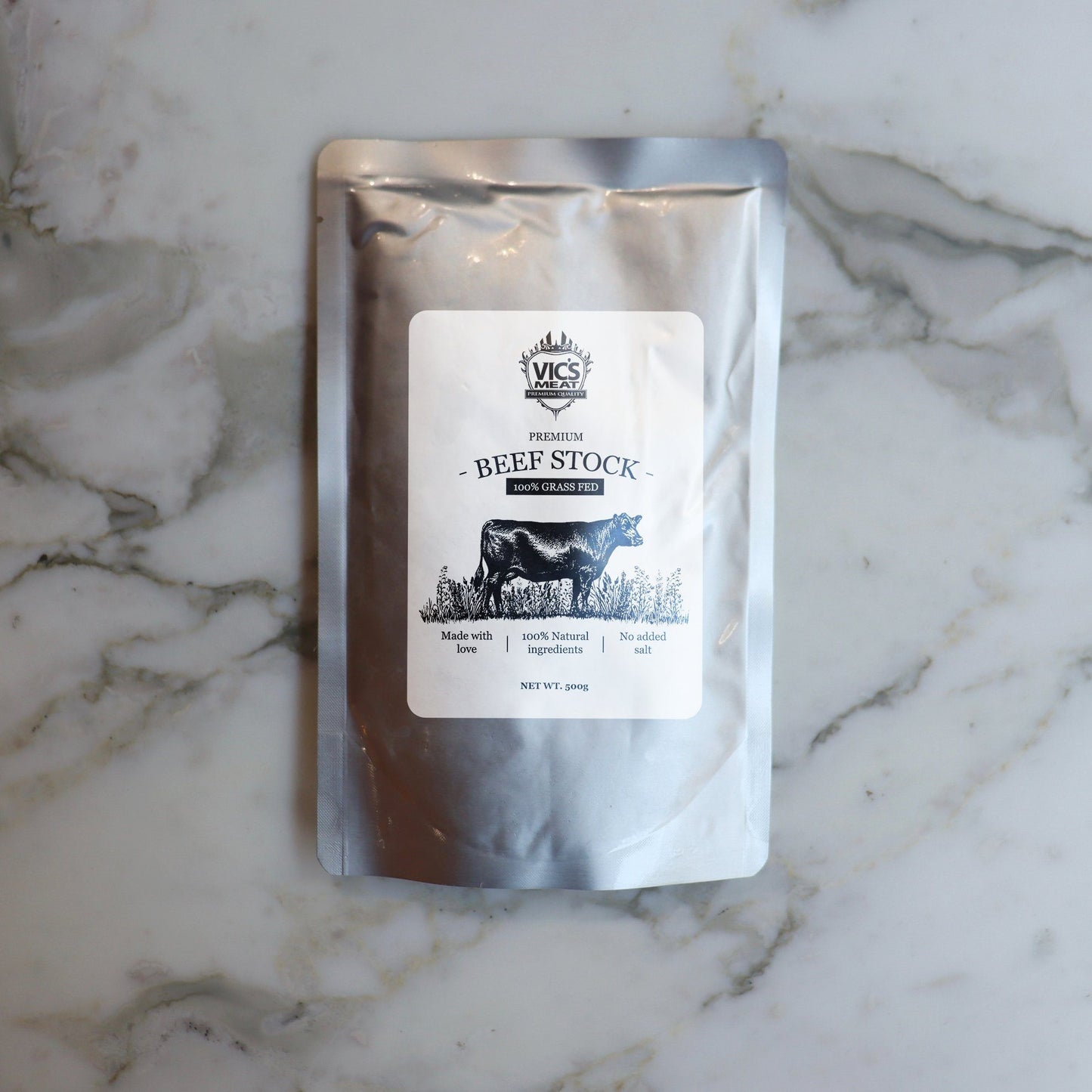 Premium Beef Stock 100% Grass Fed 300g Vic's Meat
