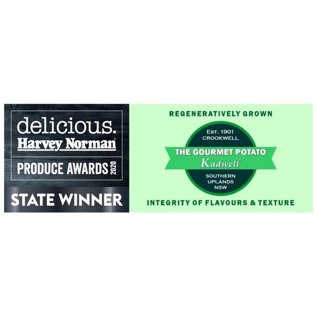 The Gourmet Potato Company 'Prince Henry' Naturally Grown Potatoes - 1.5kg Original Packaging from Manufacturer Vic's Meat
