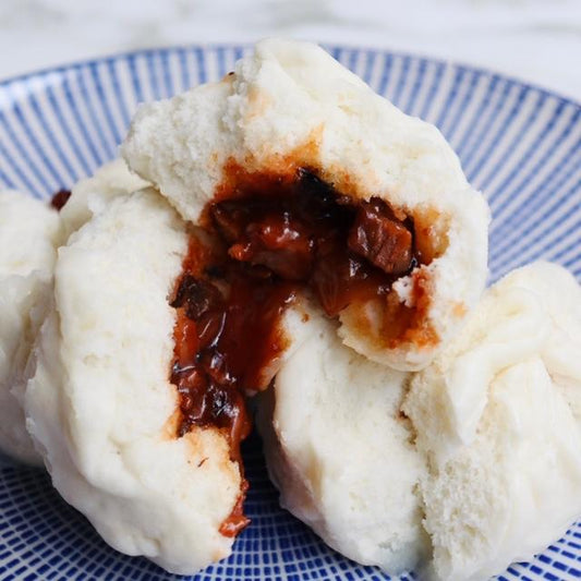 Handmade Steamed BBQ Kurobuta Berkshire Pork Buns - 6 Pieces Vic's Meat 