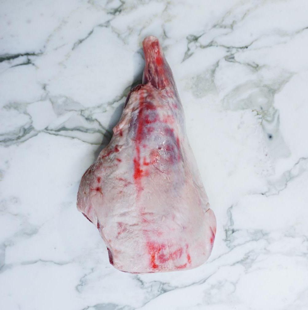 Lamb Leg Bone In Free Range (1x piece approx. 2.8kg) Vic's Meat 