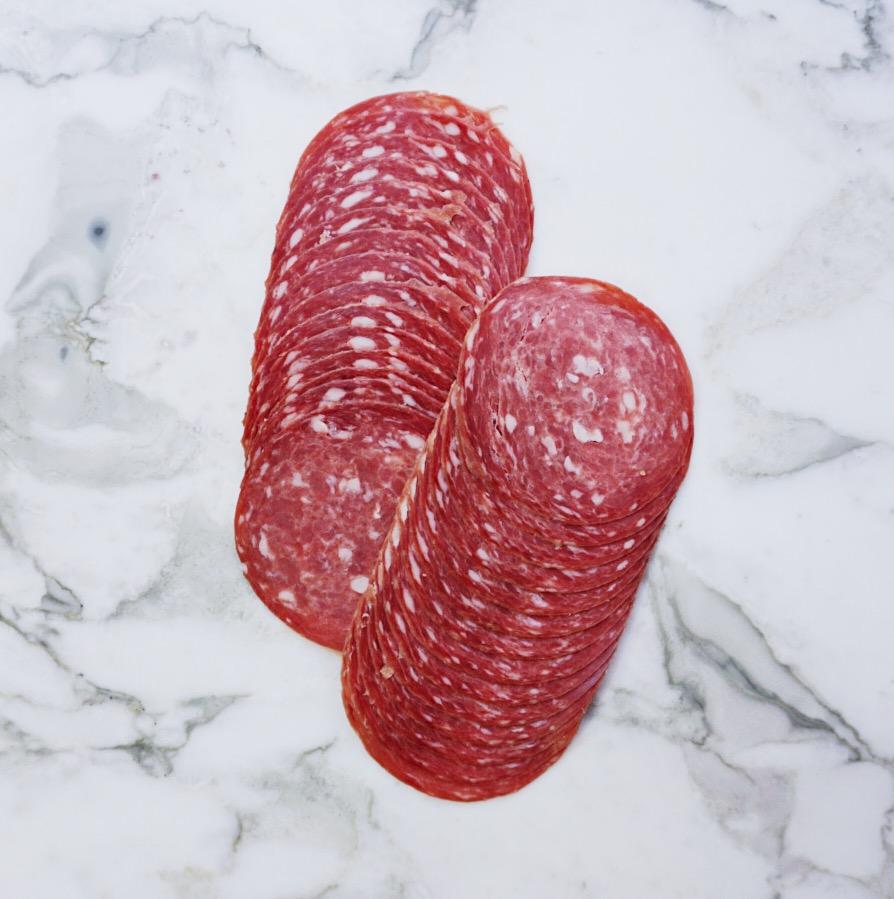 Spanish Salami (250g sliced) Vics Meat 