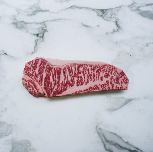 Wagyu Blackmore Fullblood Sirloin Steak Marbling Score 9 + (1x piece approx. 300g) Vic's Meat 